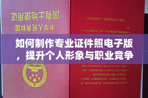 召陵如何制作专业证件照电子版，提升个人形象与职业竞争力